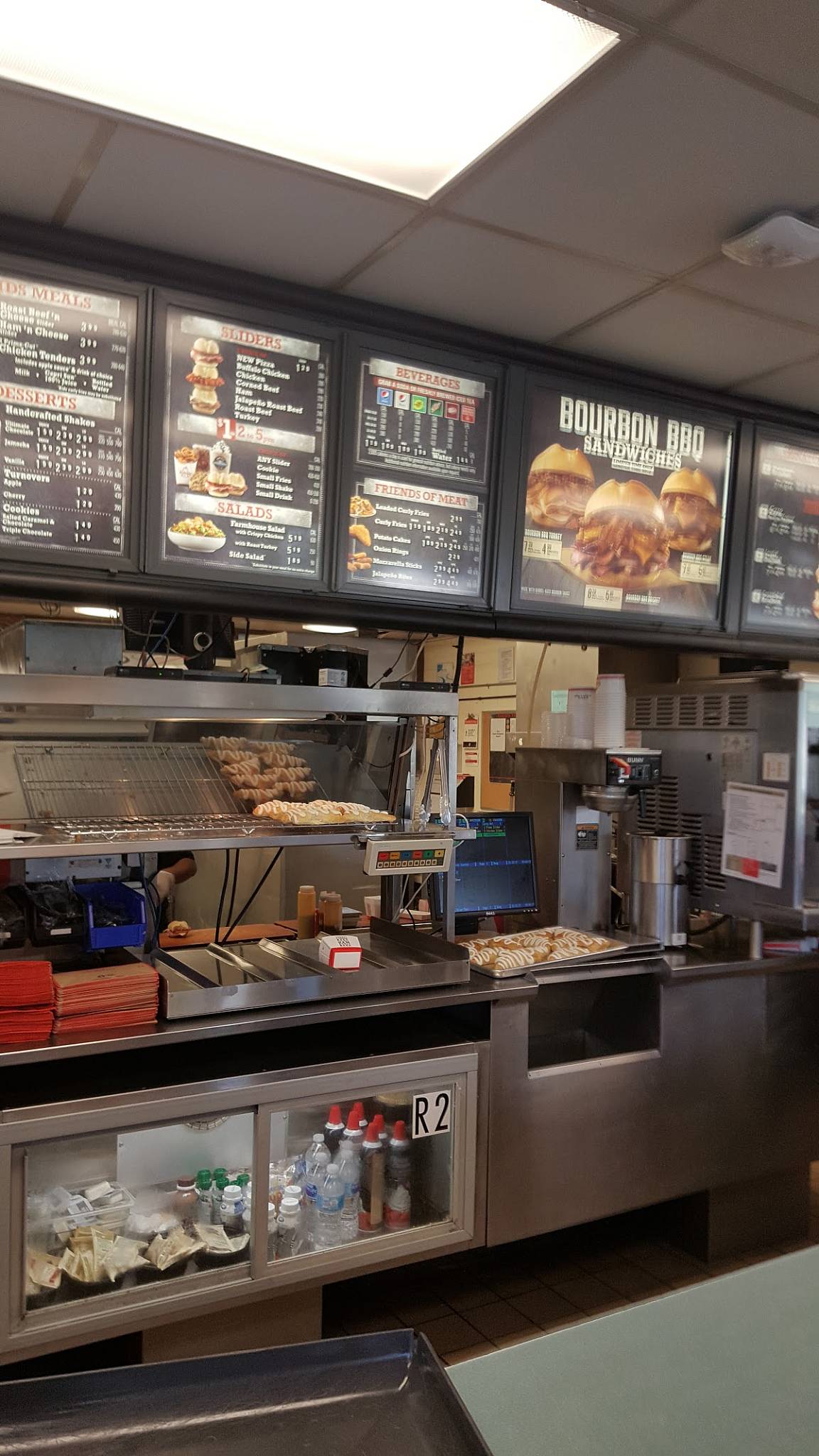 Arby's меню