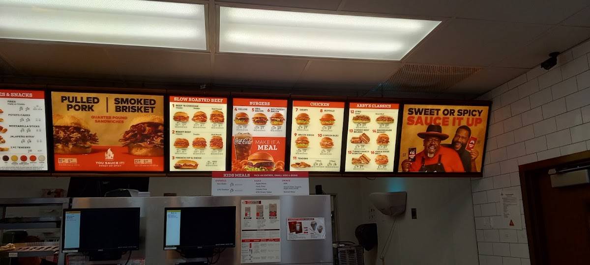 Arby's меню