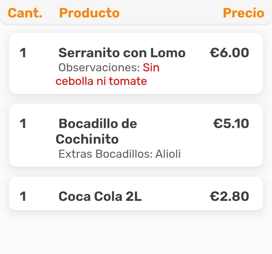 Asador San Sebastián меню