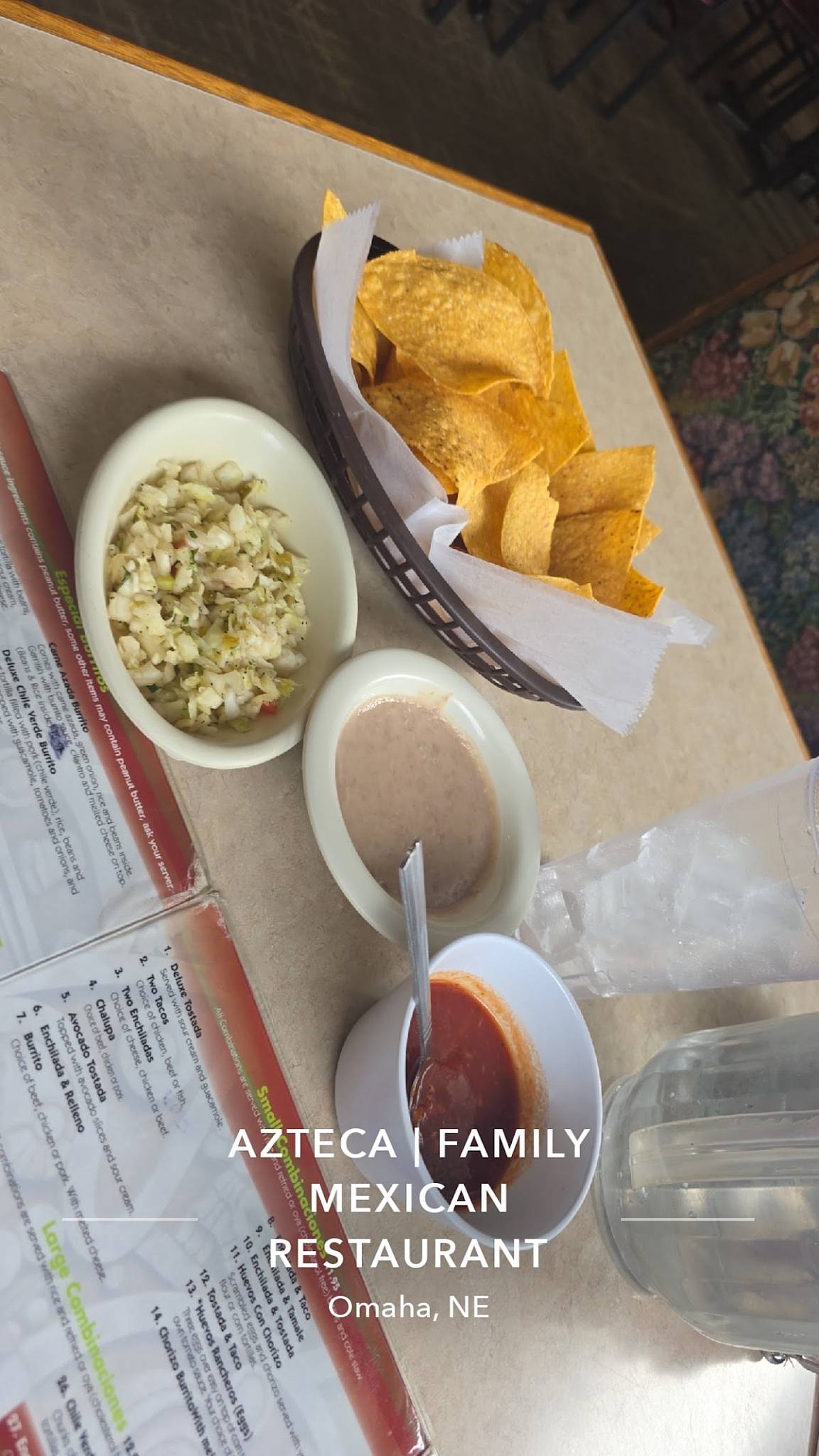Azteca Family Mexican Restaurant меню