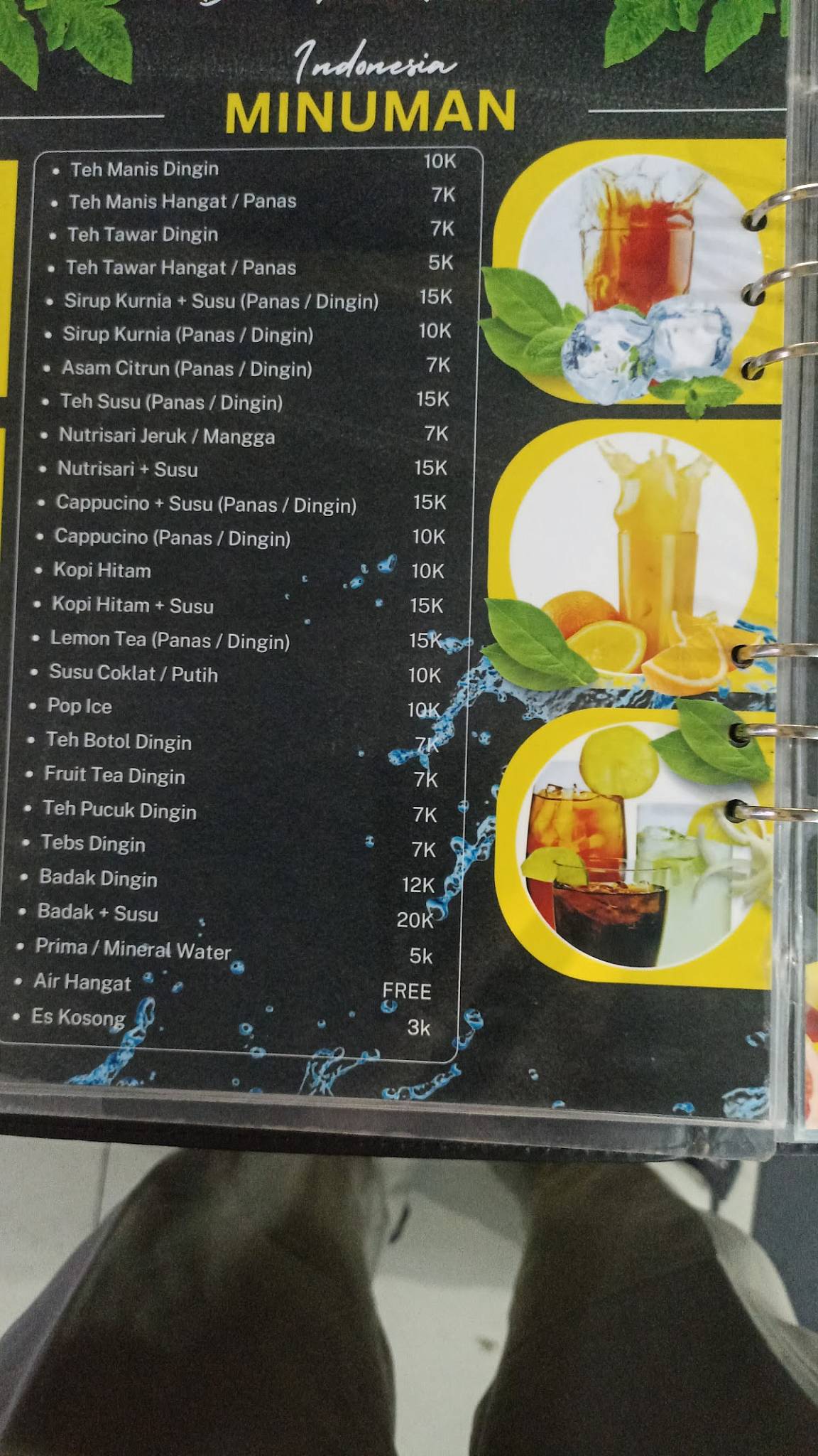 BAKSO MAS MANDA RINGROAD меню