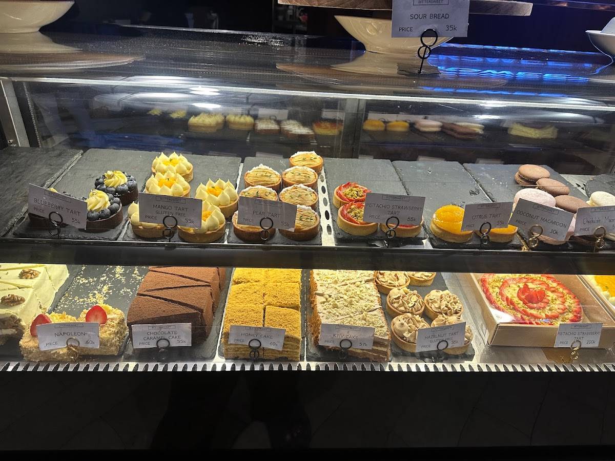 BITTERSWEET меню