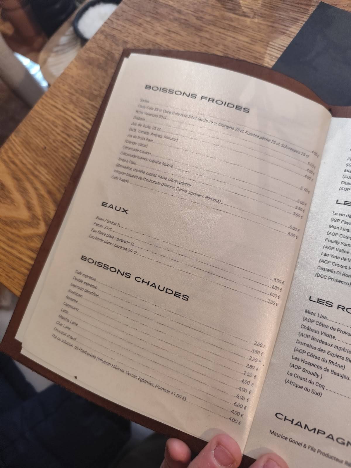 BRAISE меню