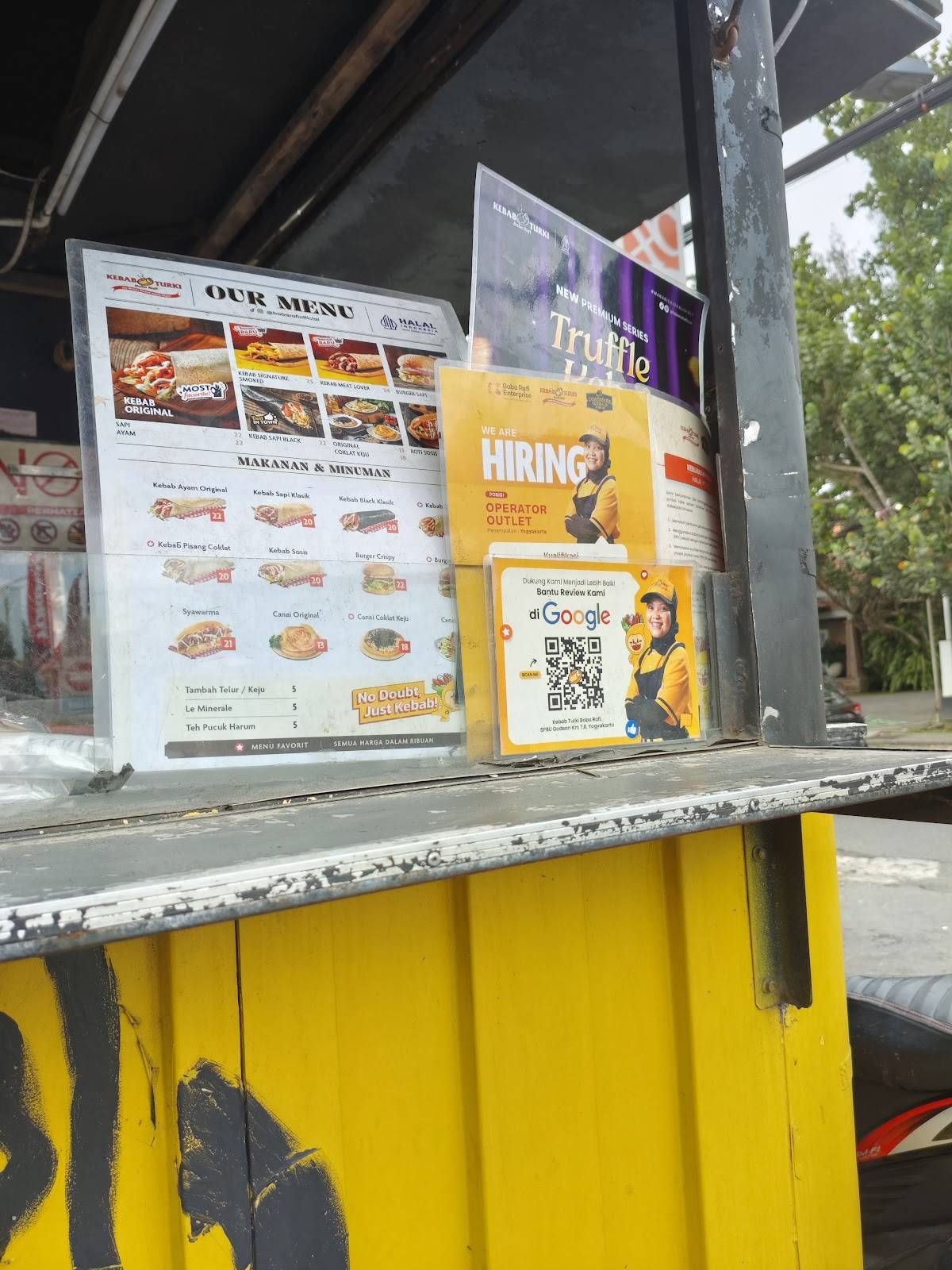 Kebab Turki Baba Rafi - SPBU Godean KM 7,8 (Gesikan Klajuran) меню