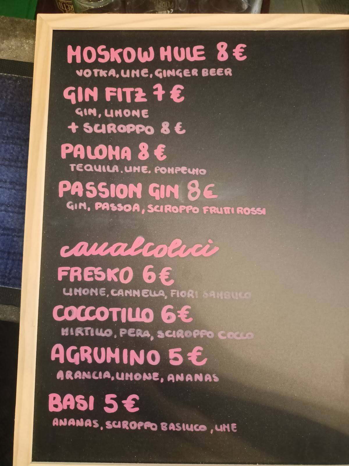 Bar ALBAROLO меню