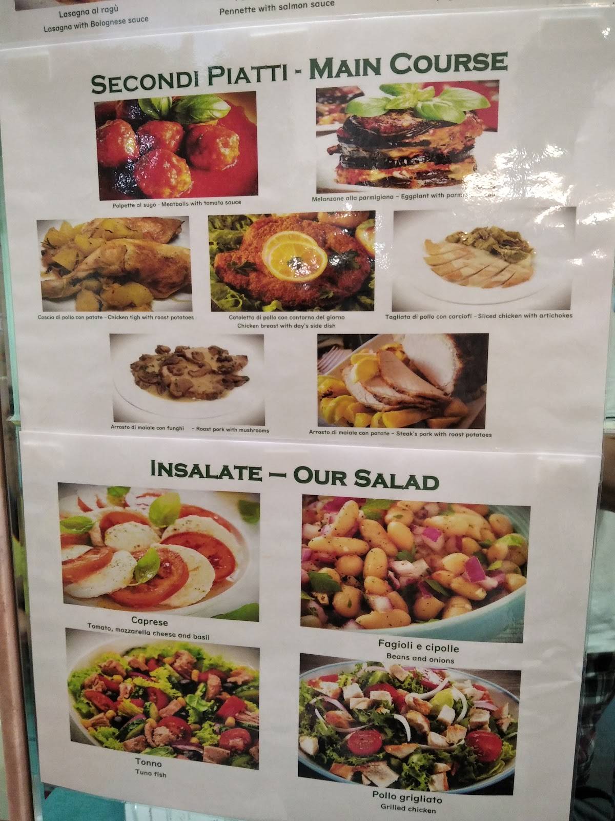 Bar Dolomiti меню