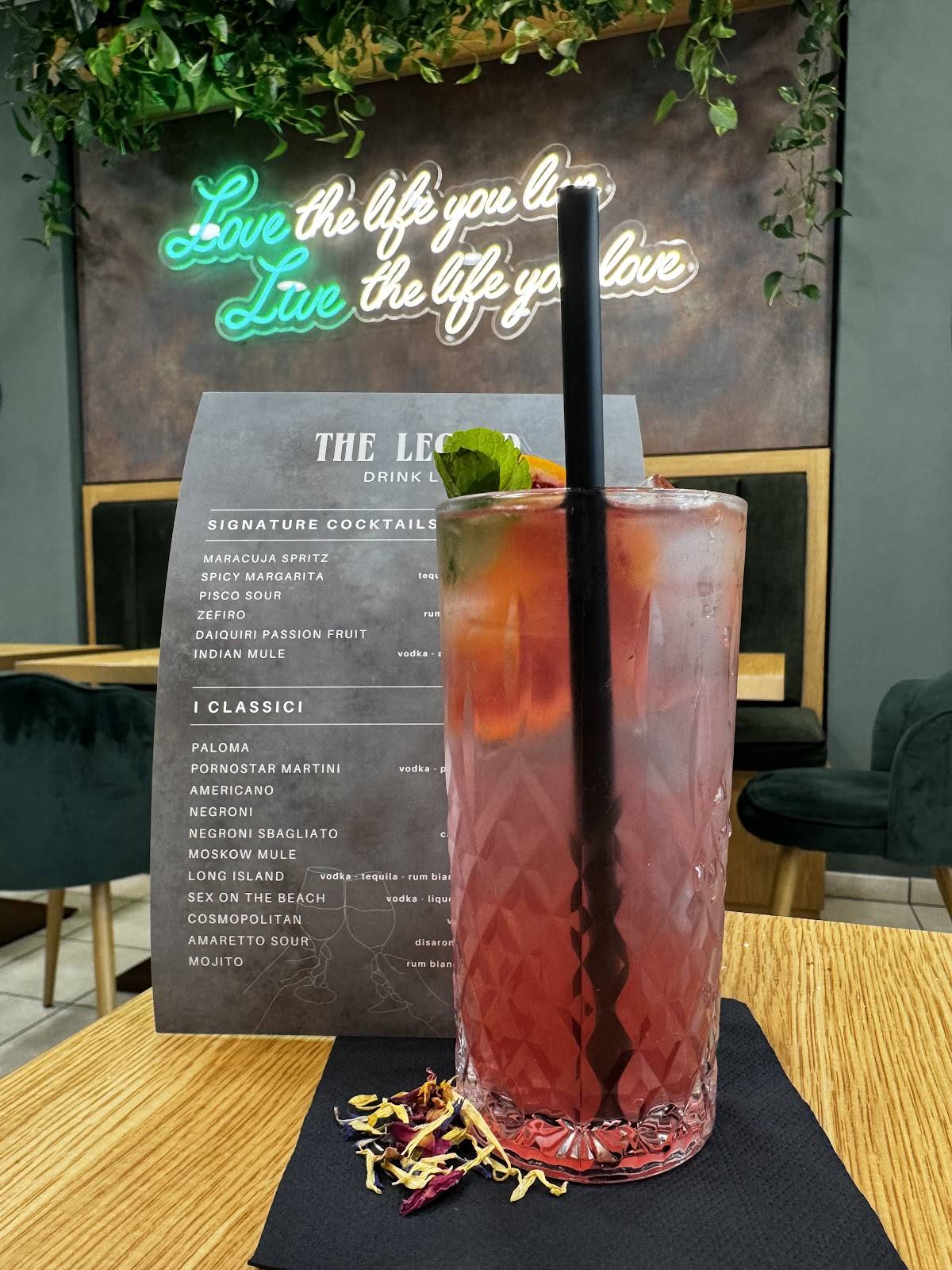 Bar The Legend Roma меню