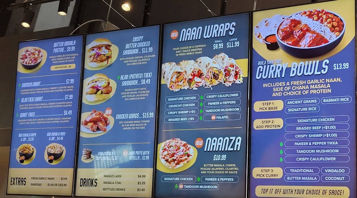 BarNaan - Wraps and Bowls меню