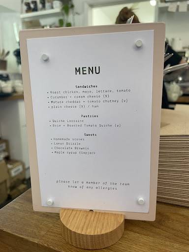 Base Coffee + Kitchen меню