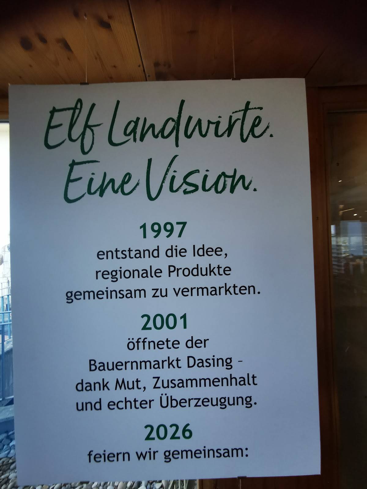 Bauernmarkt Dasing меню