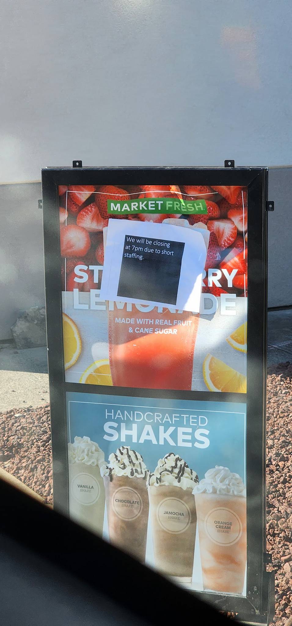 Arby's меню
