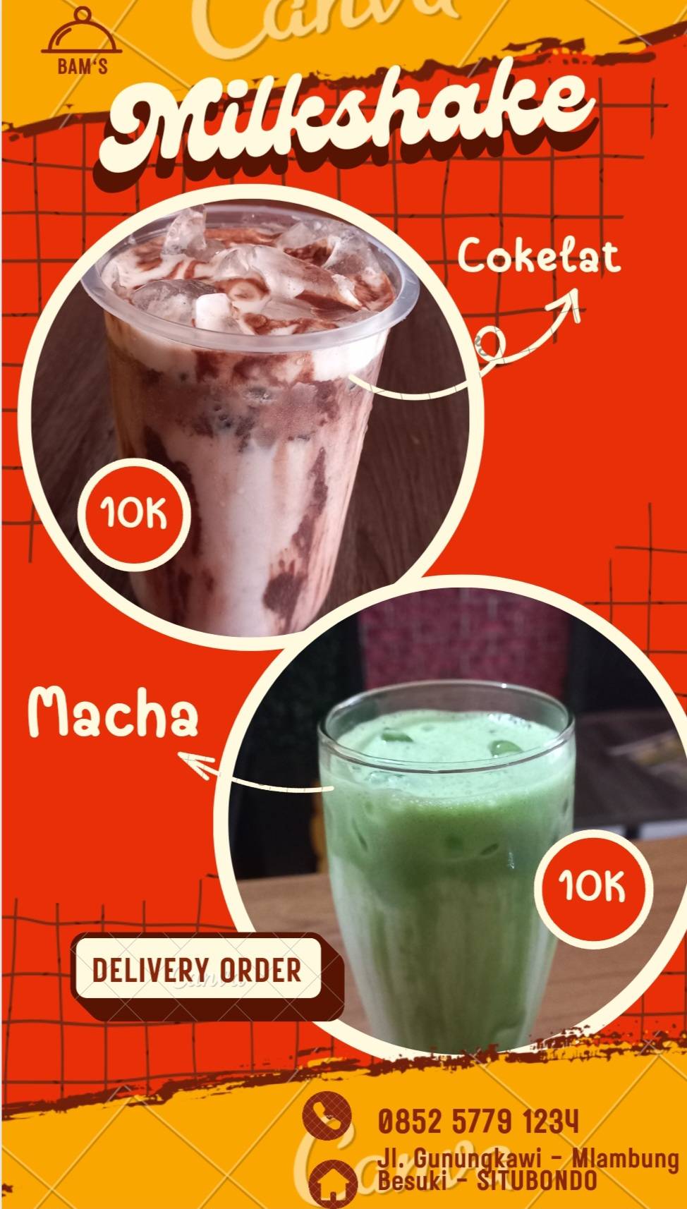 BAM'S kitchen меню