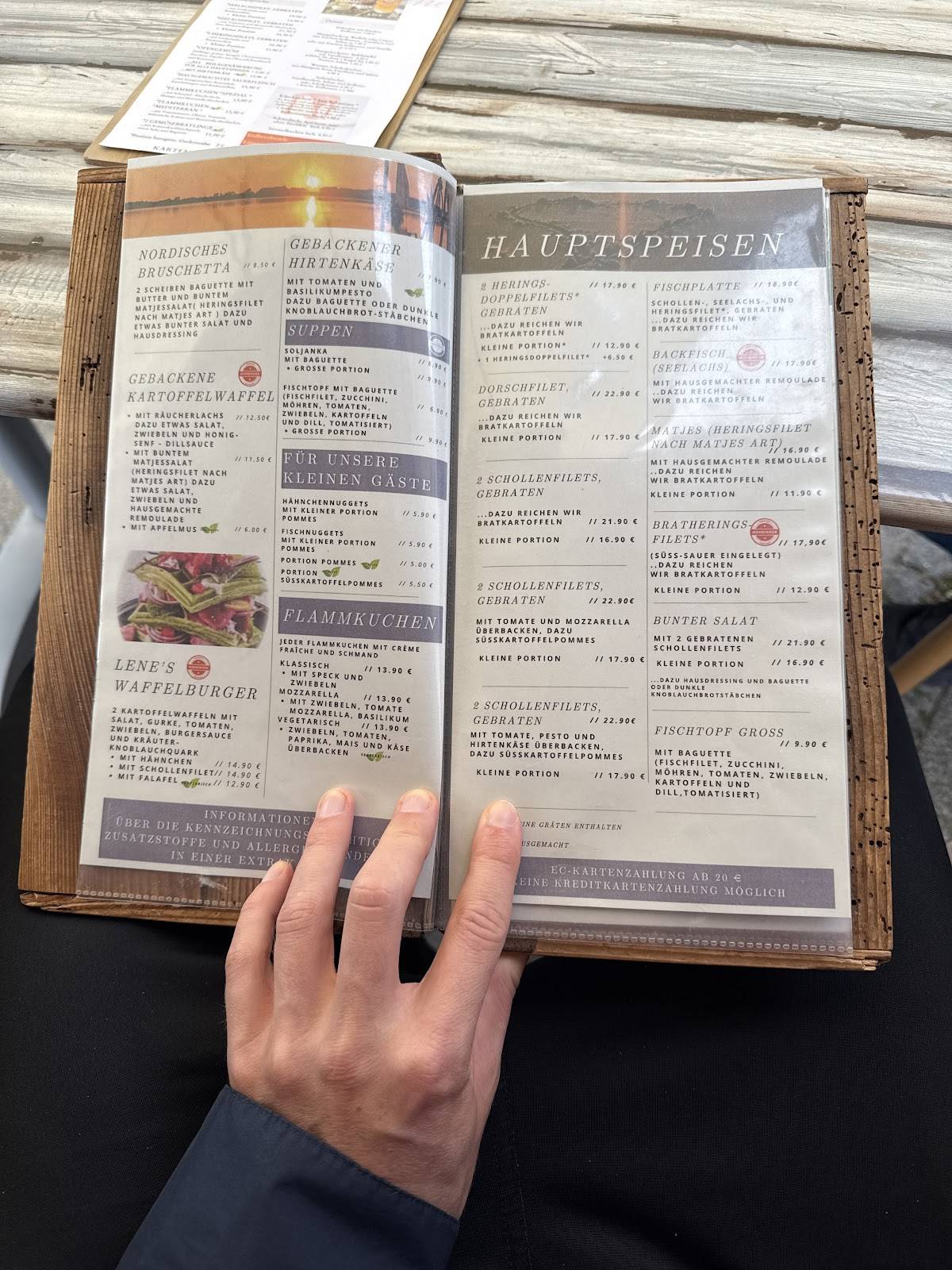 Bistro Lene меню