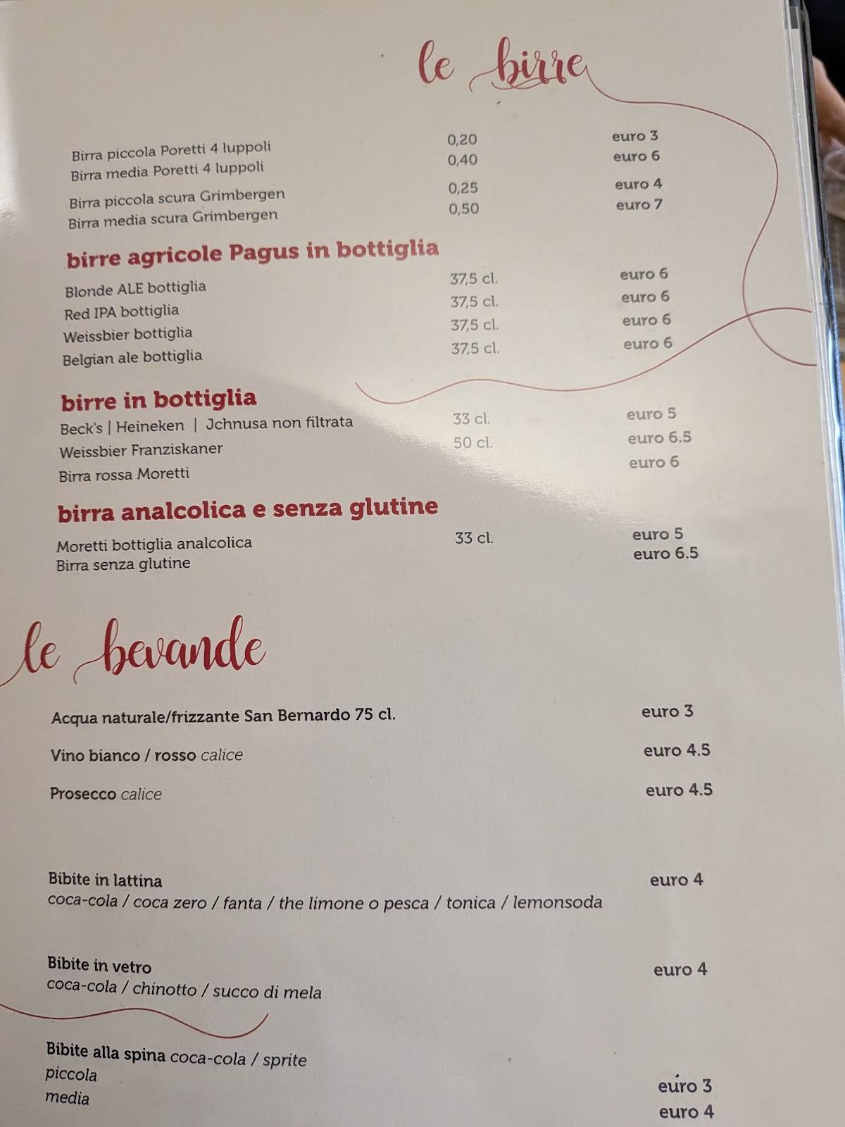 Bistrot Pizzeria Umami меню