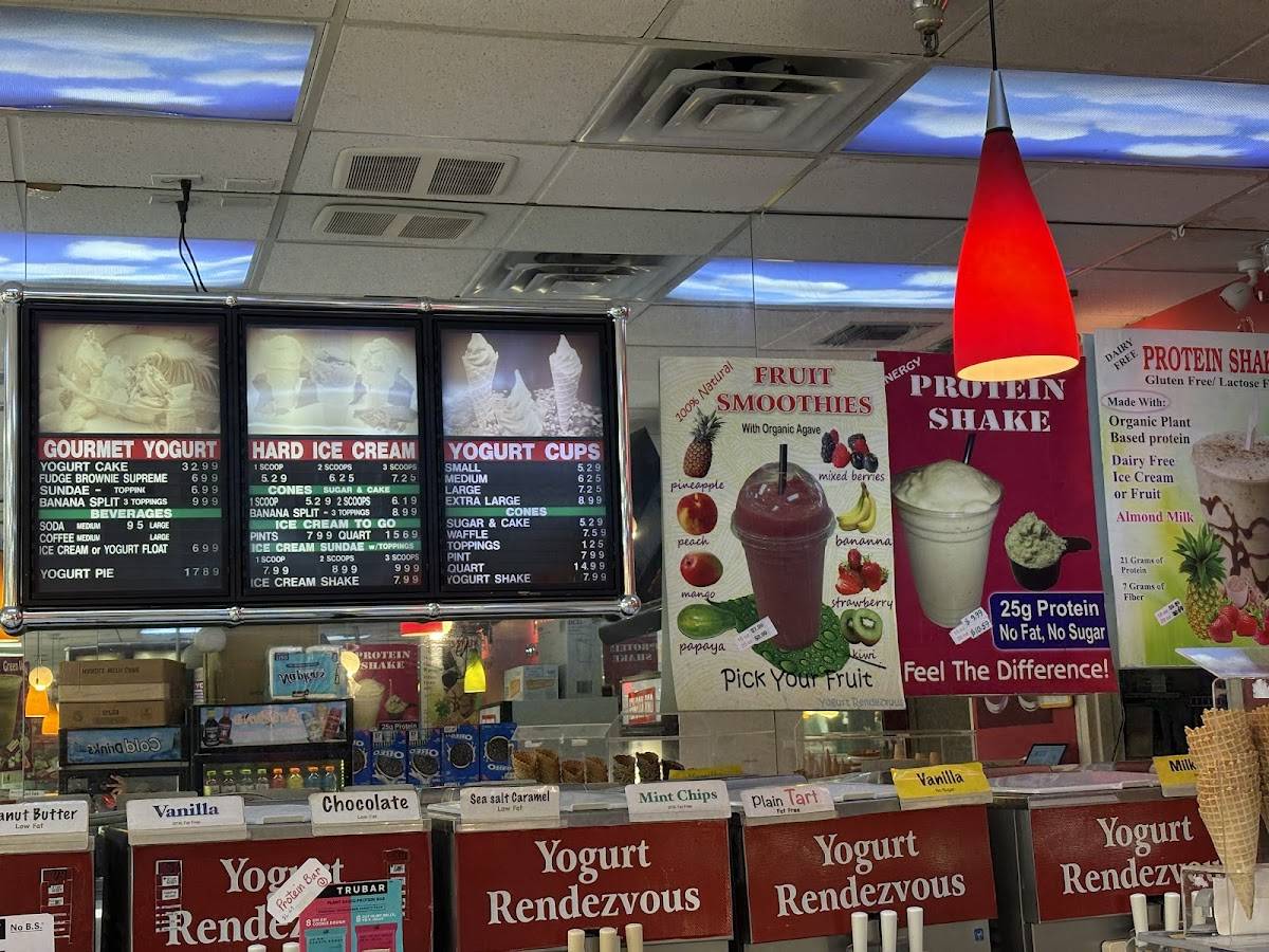 Yogurt Rendezvous меню
