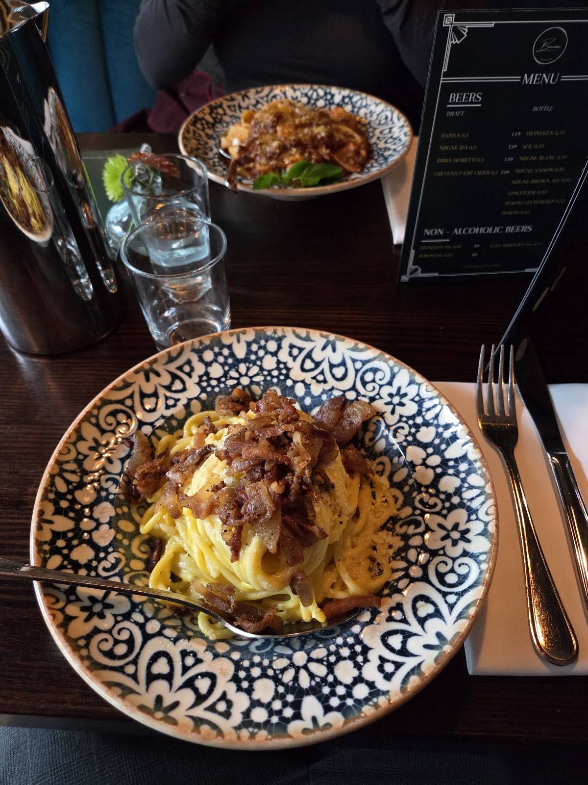 Boccone Ristorante меню
