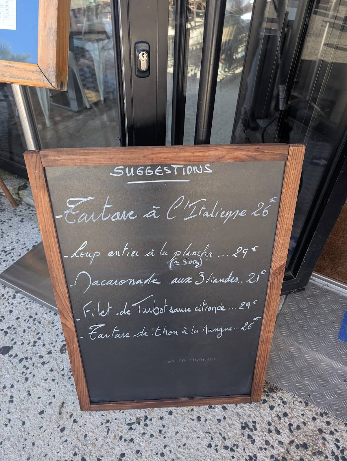 Brasserie LA RESSOURCE меню
