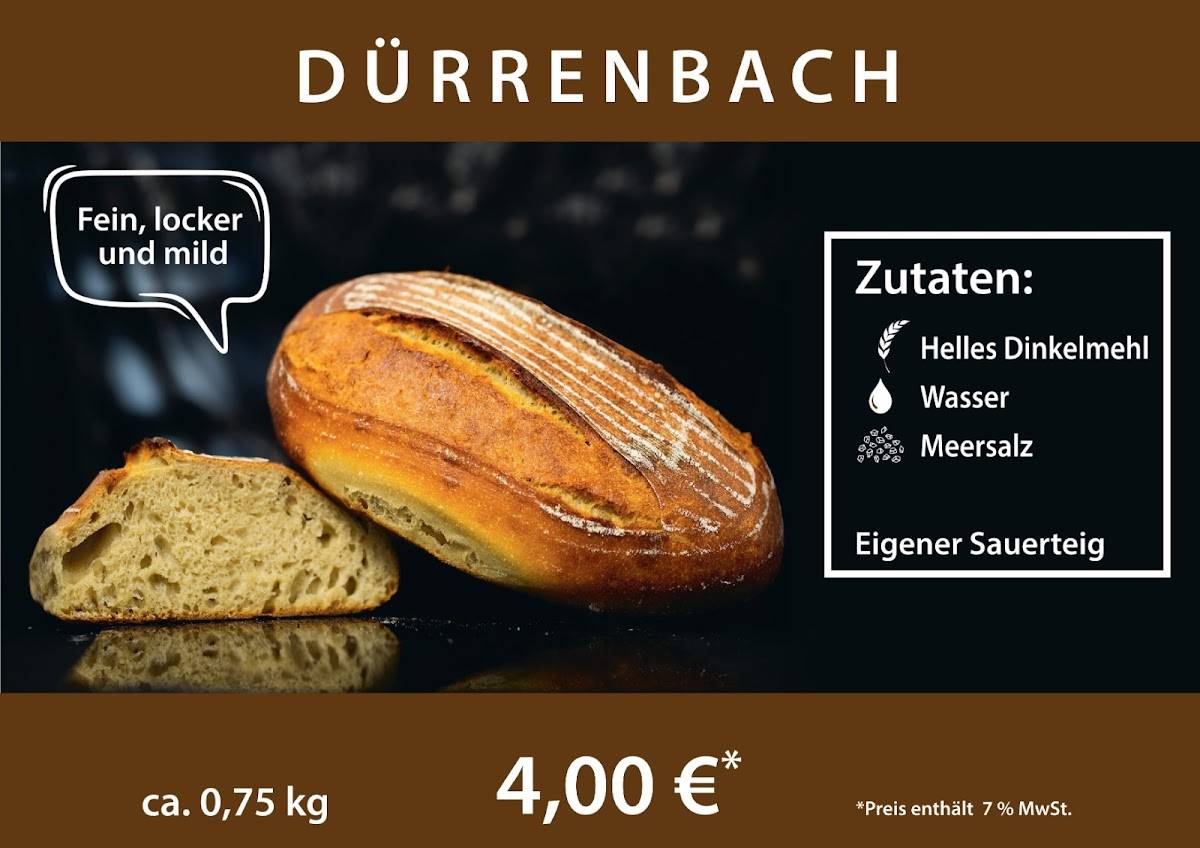 Brotkorb Rheinfelden меню