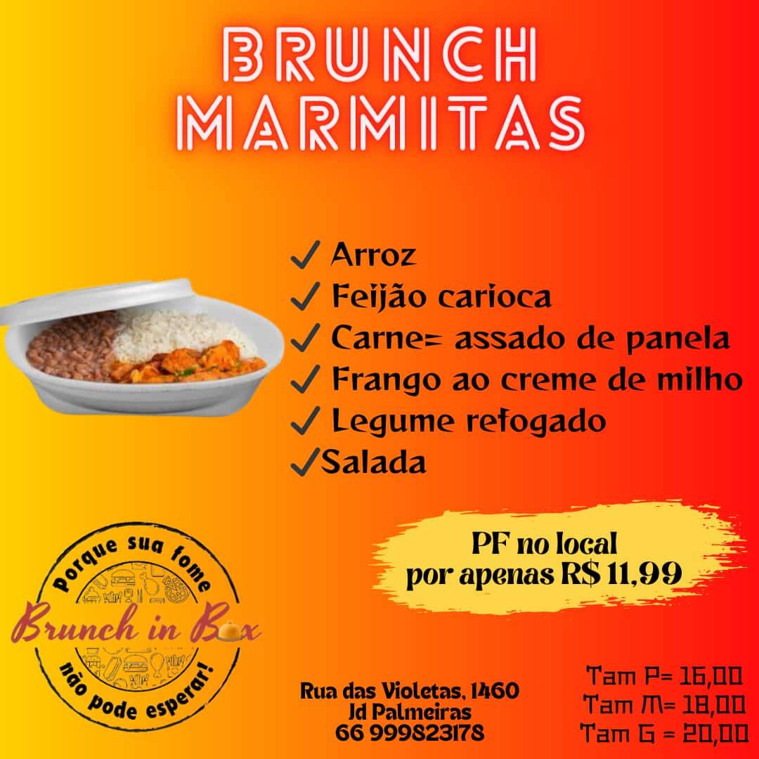 Brunch In Box Sinop меню