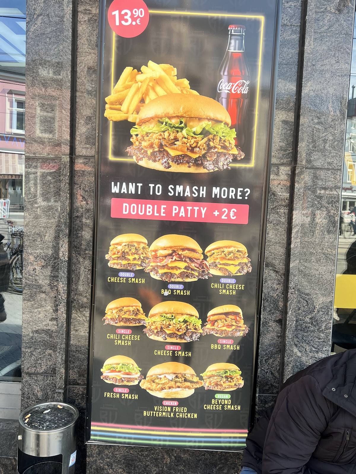 Burger Vision Smashburger меню