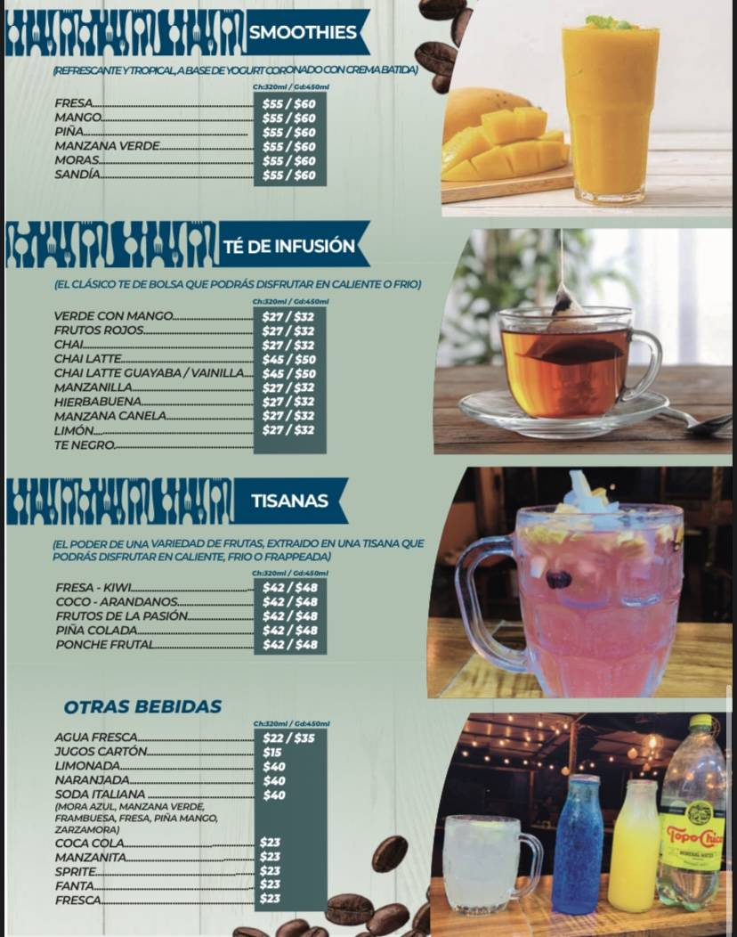 Café Gradilla меню