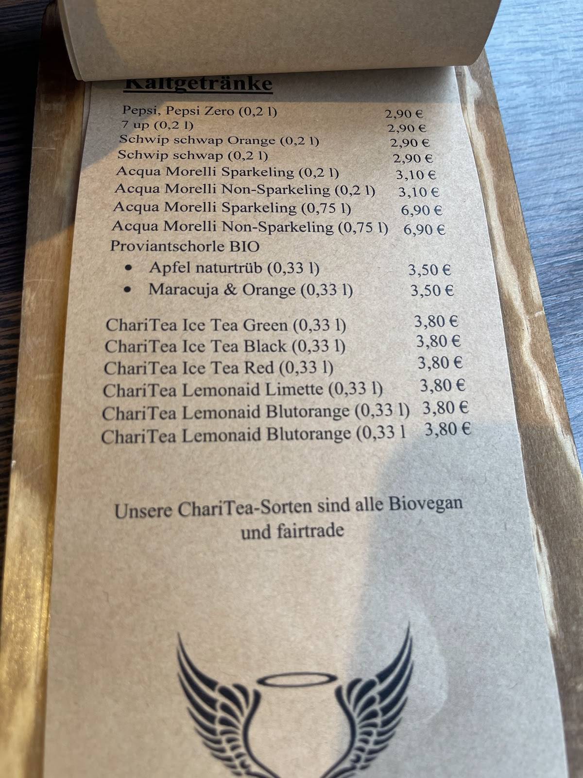 Café Altes Rathaus меню