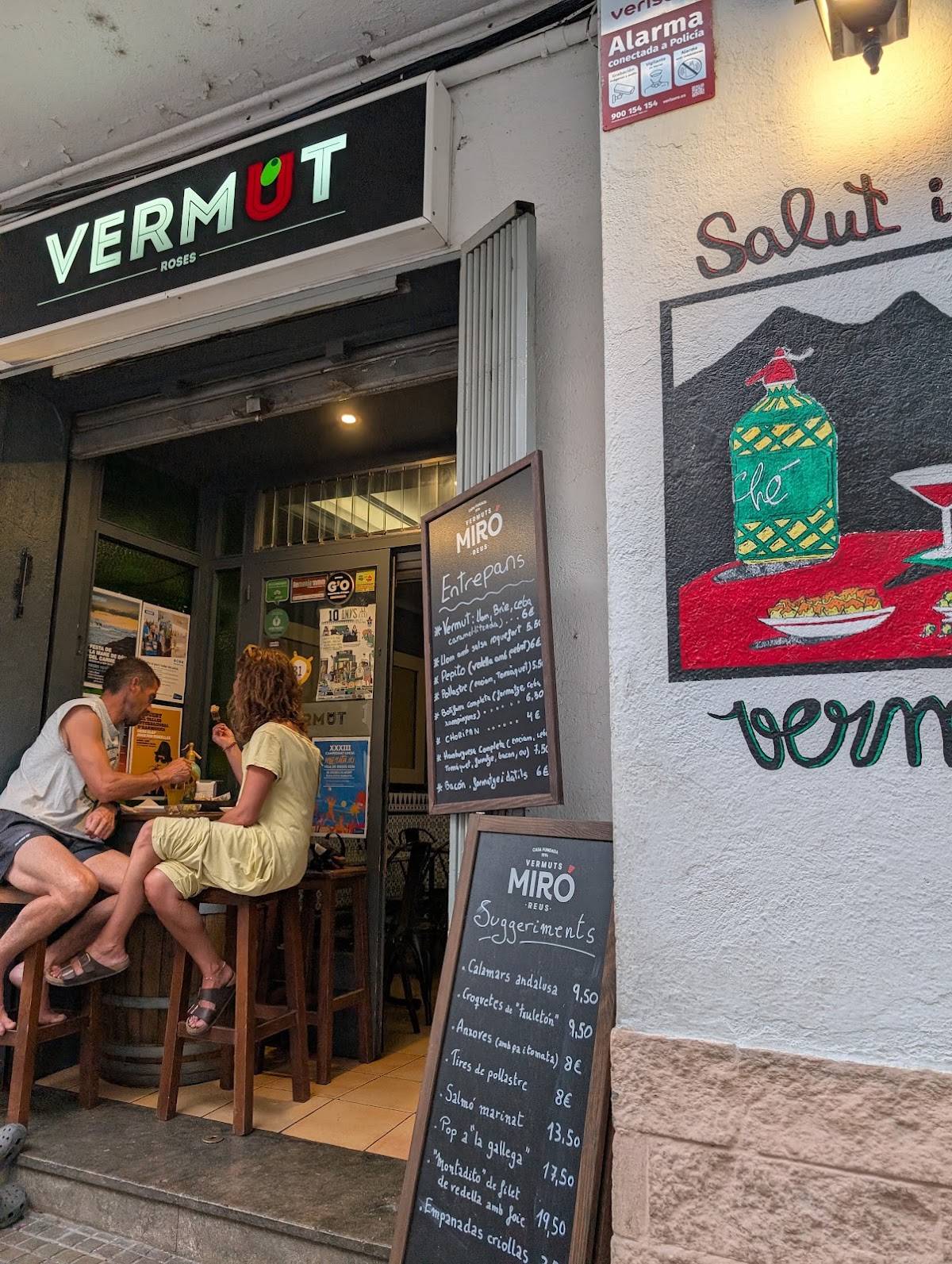 Cafè Bar VERMUT меню