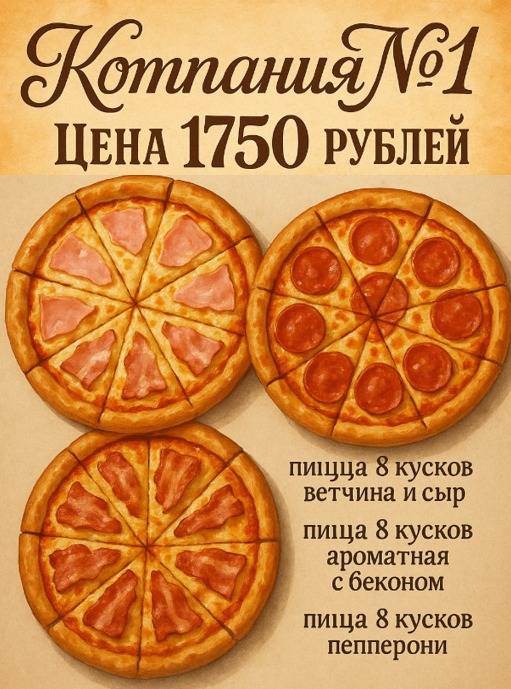 Кофе Тим меню