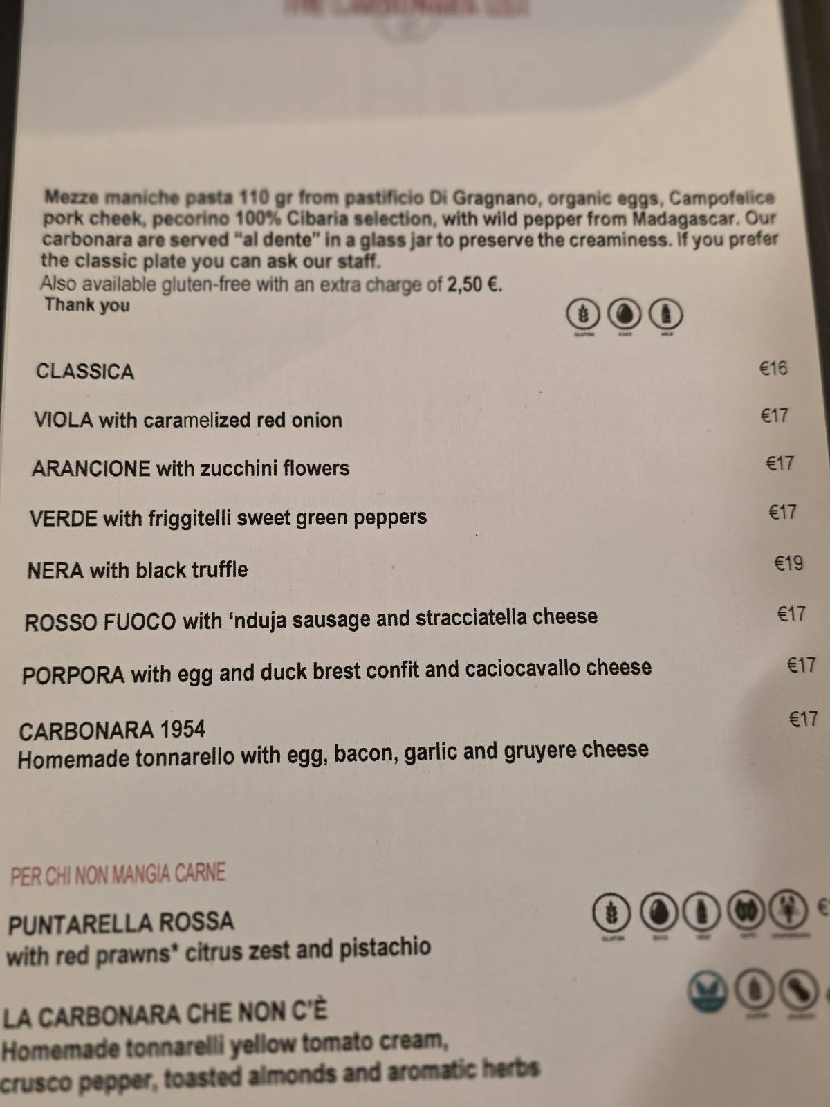 Eggs меню