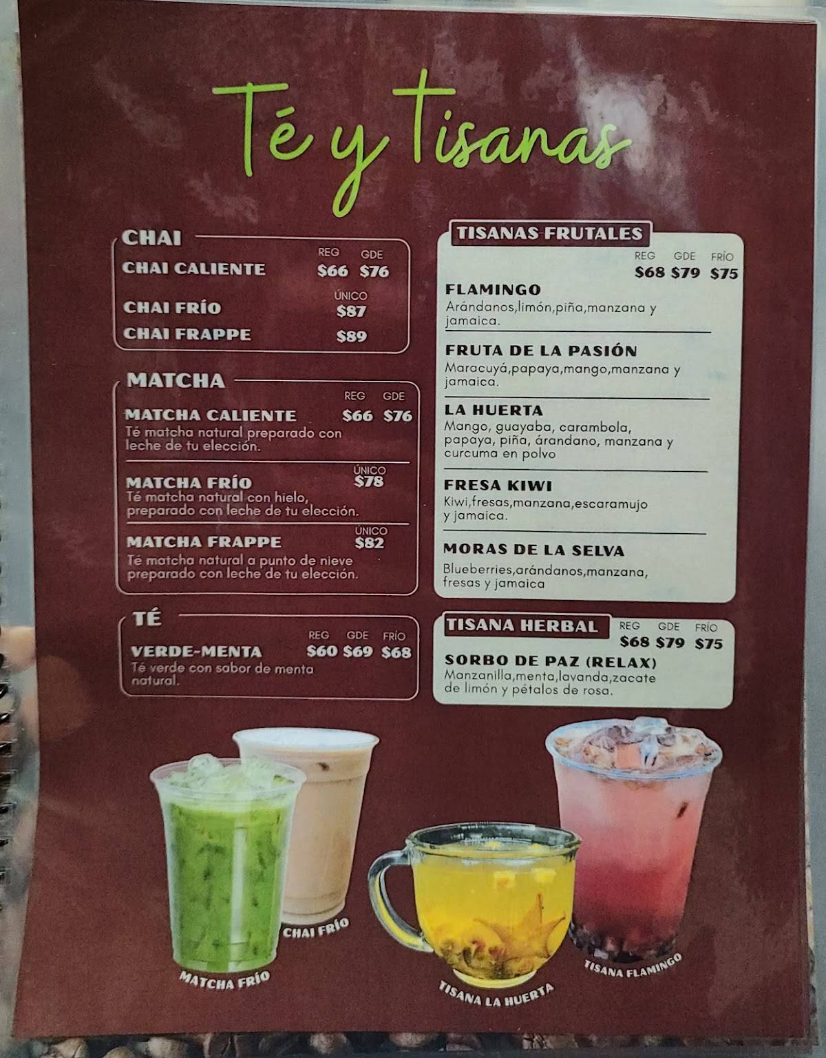 Café Murano меню