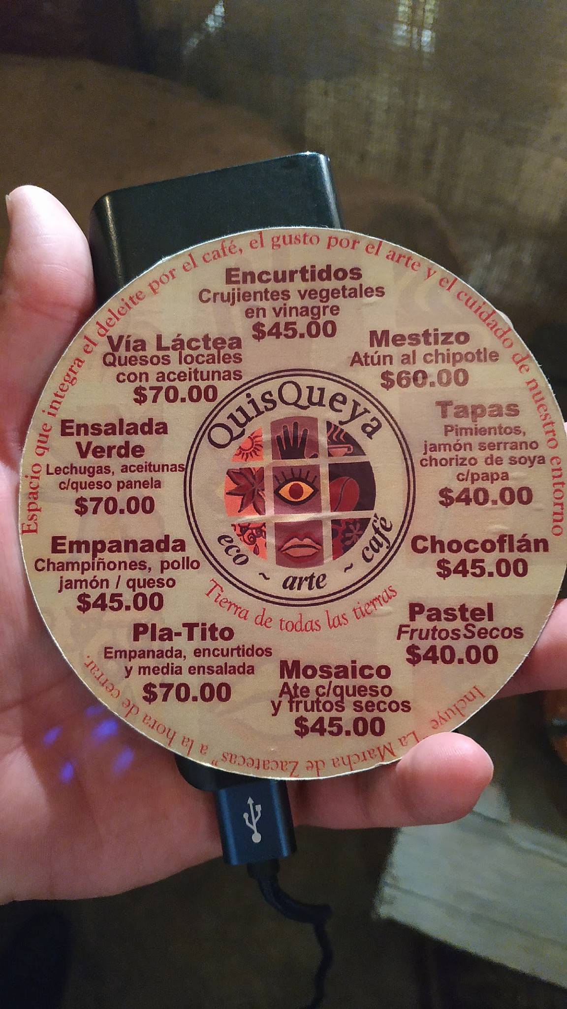 Quisqueya меню