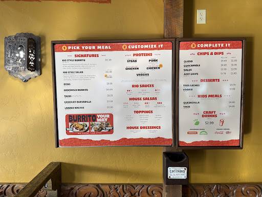 Cafe Rio Fresh Modern Mexican меню