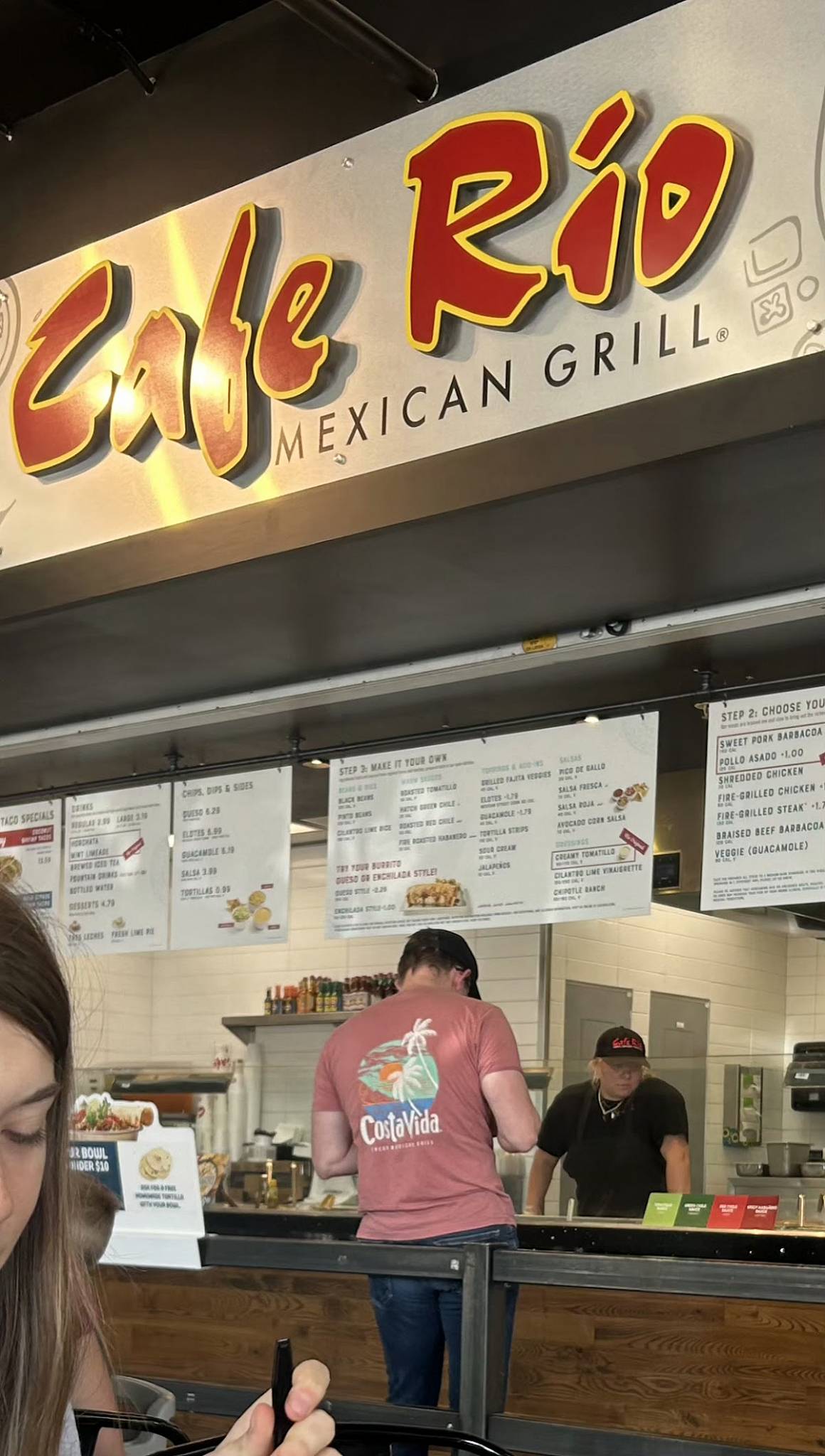 Cafe Rio Fresh Modern Mexican меню