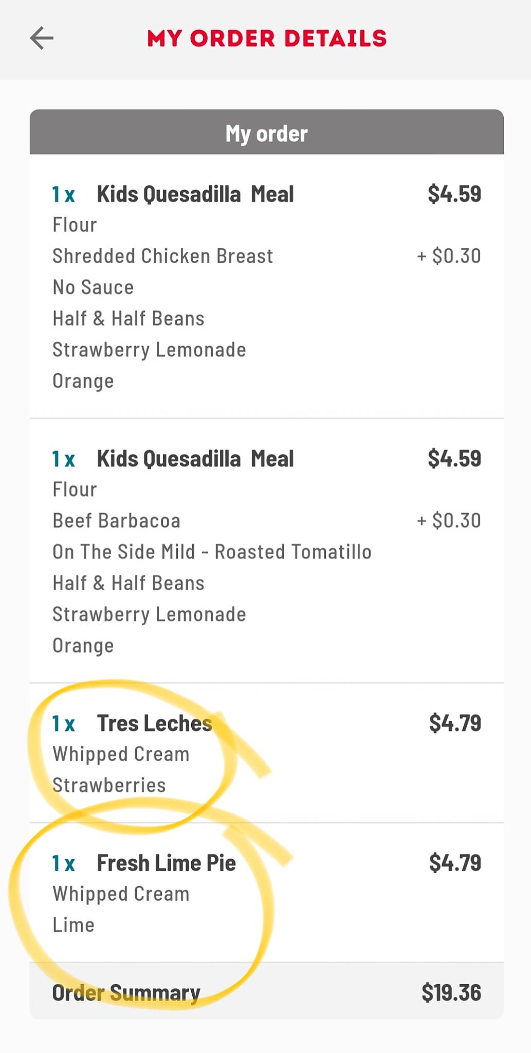 Cafe Rio Fresh Modern Mexican меню
