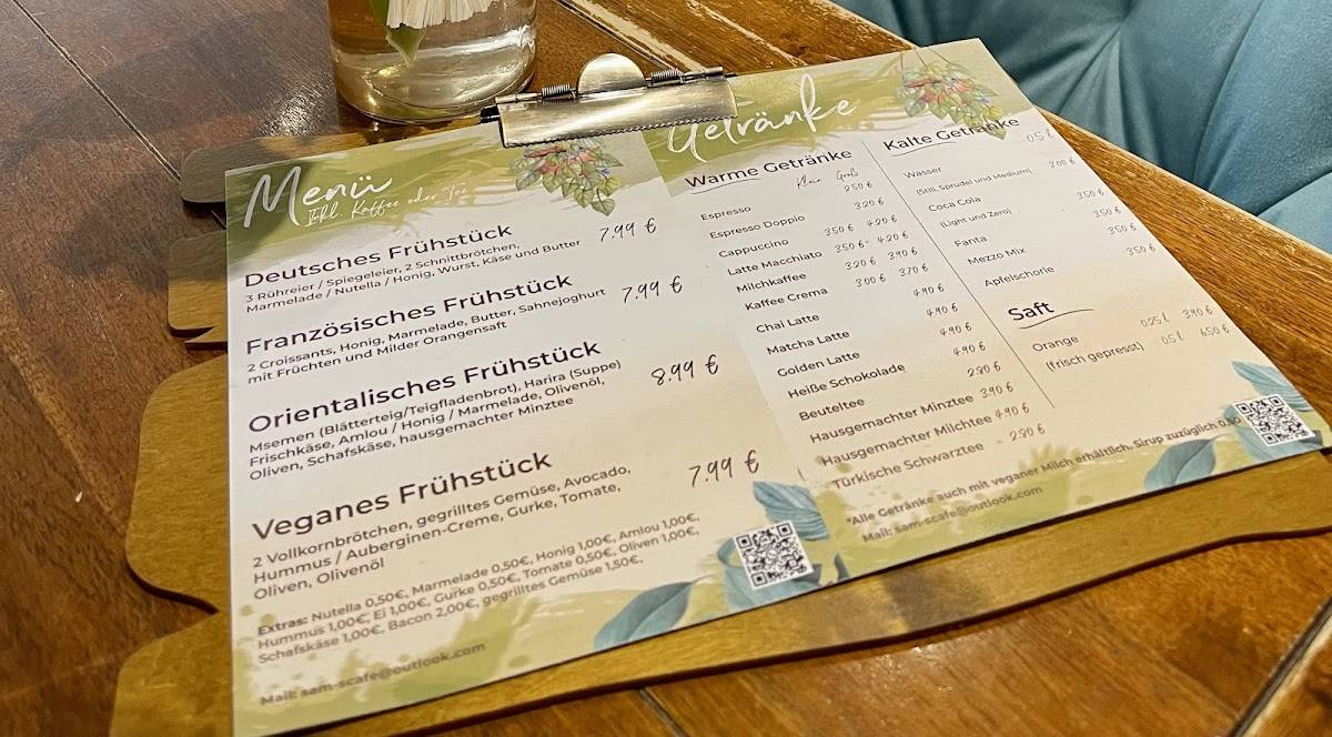 Café Stromberg меню