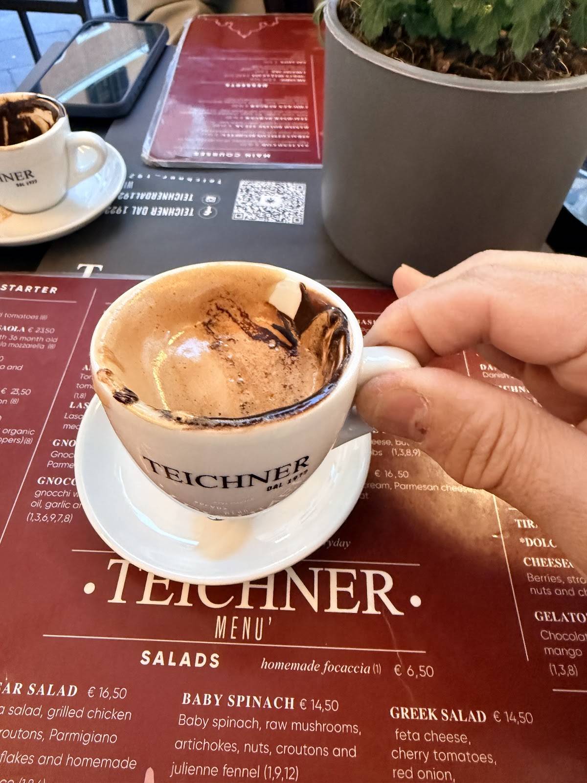 Caffè Teichner меню
