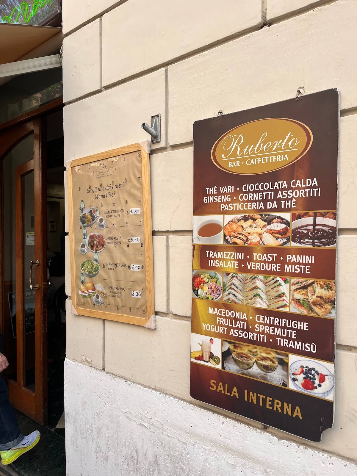 Caffetteria Ruberto меню