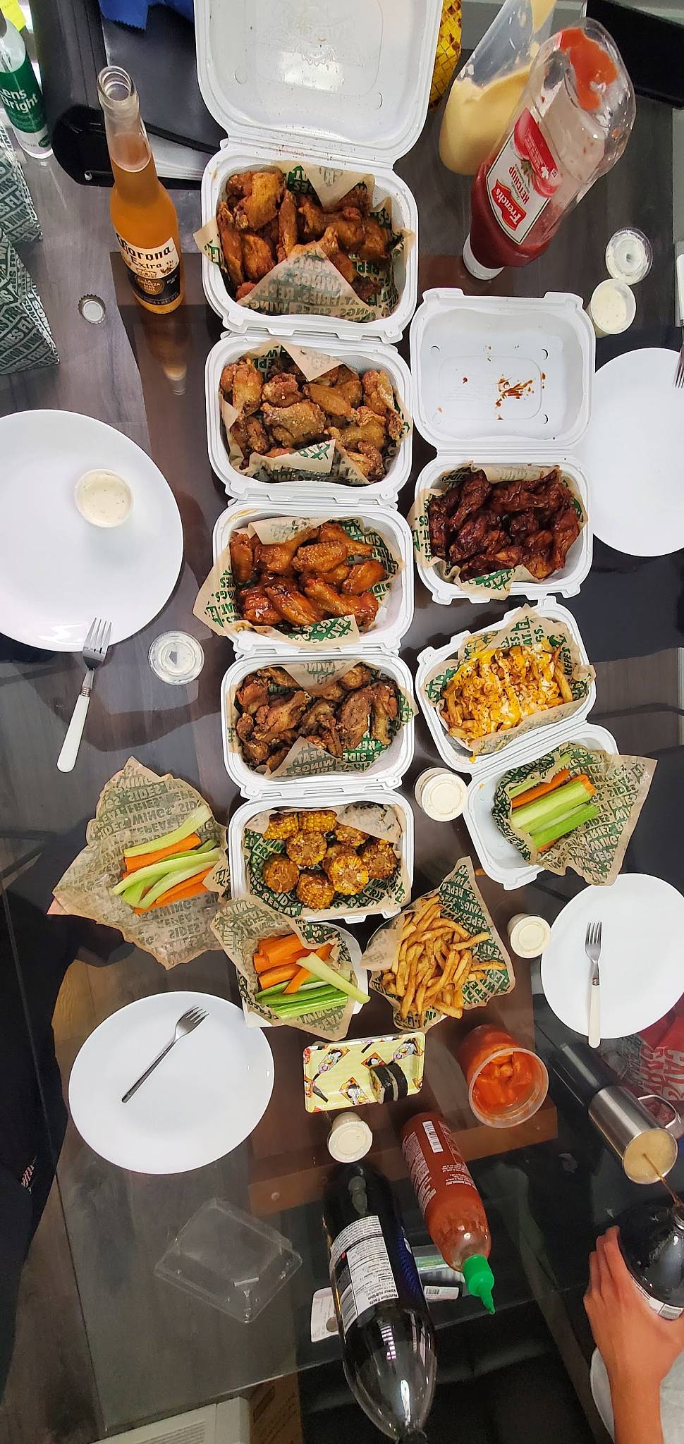 Wingstop меню