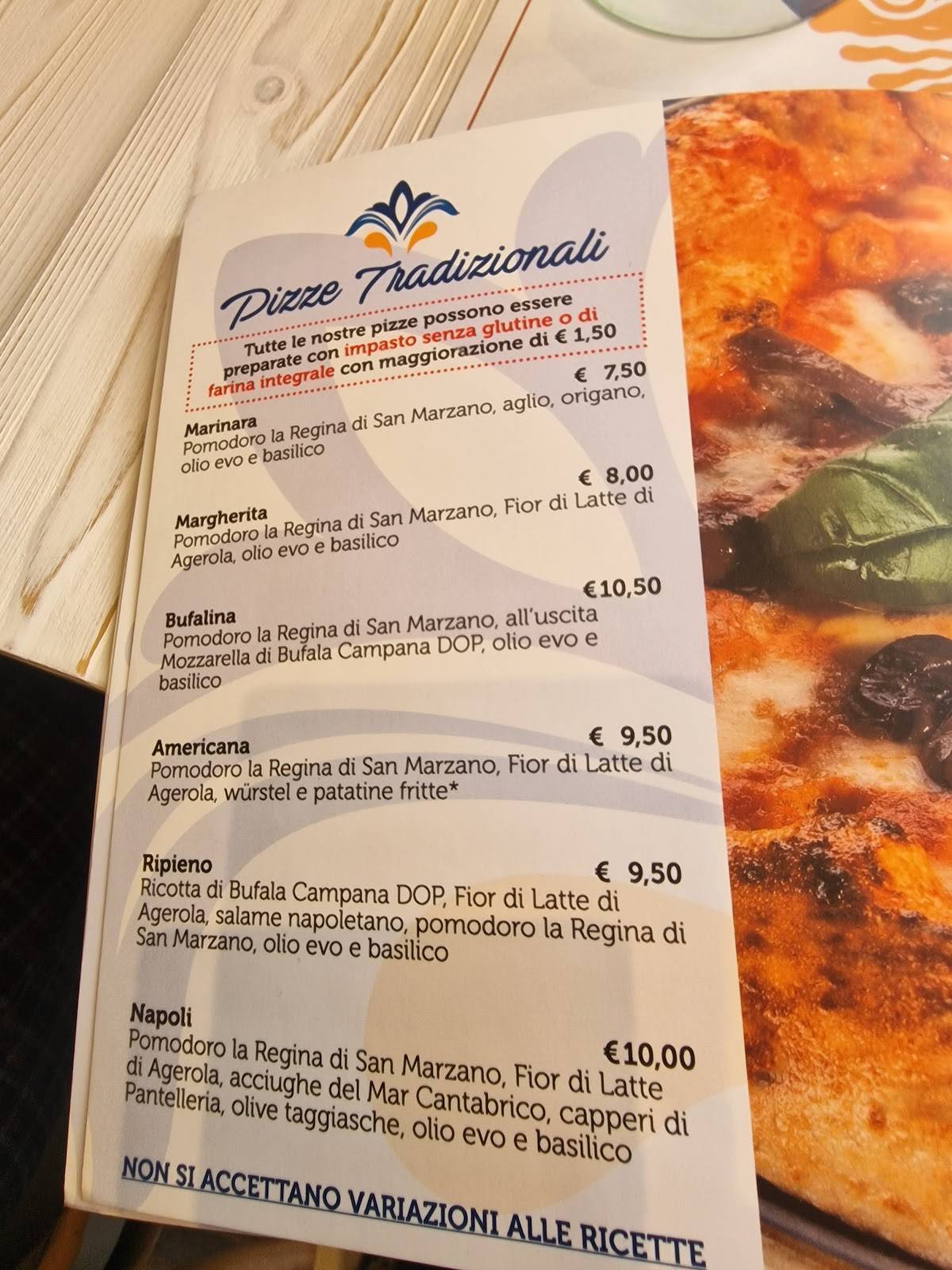 Caprizza Roma меню