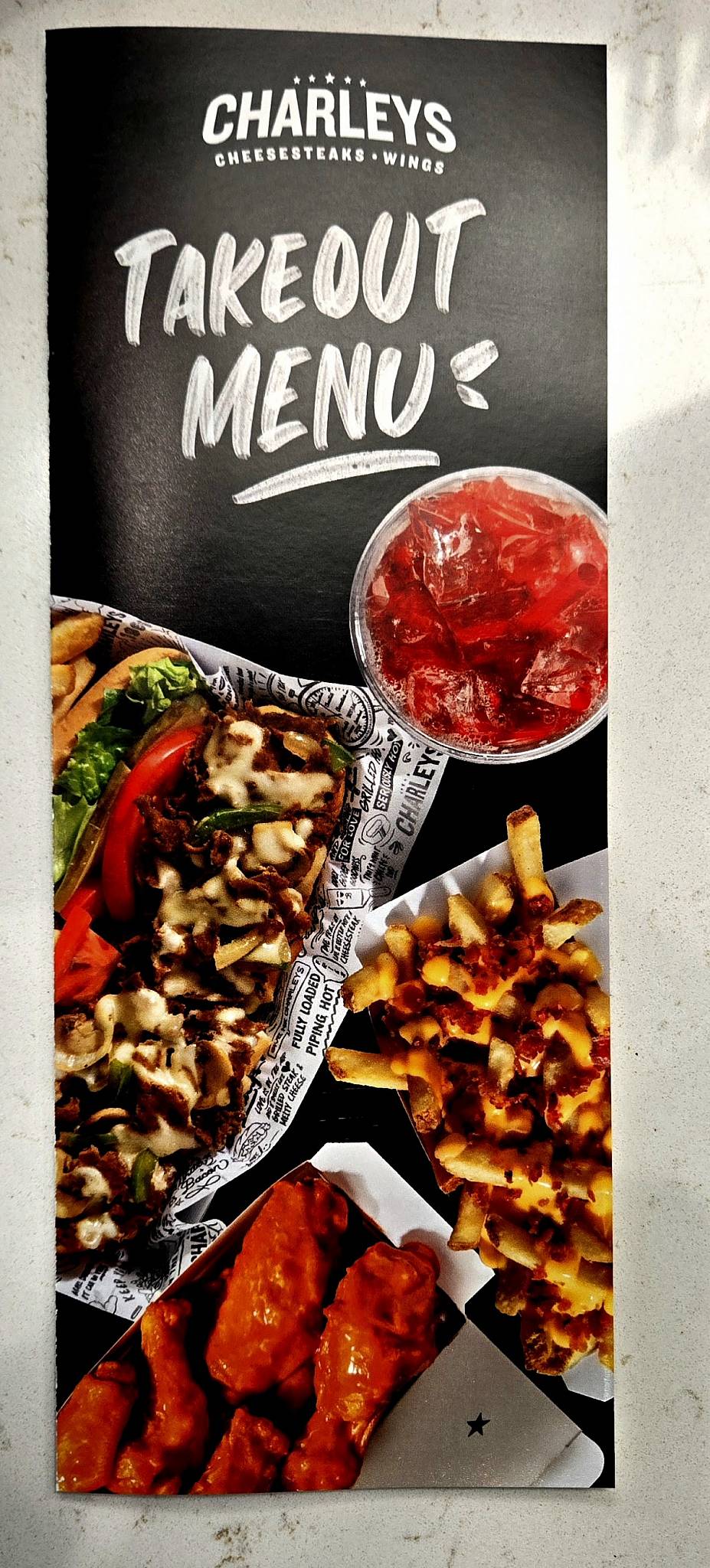 Charleys Cheesesteaks меню