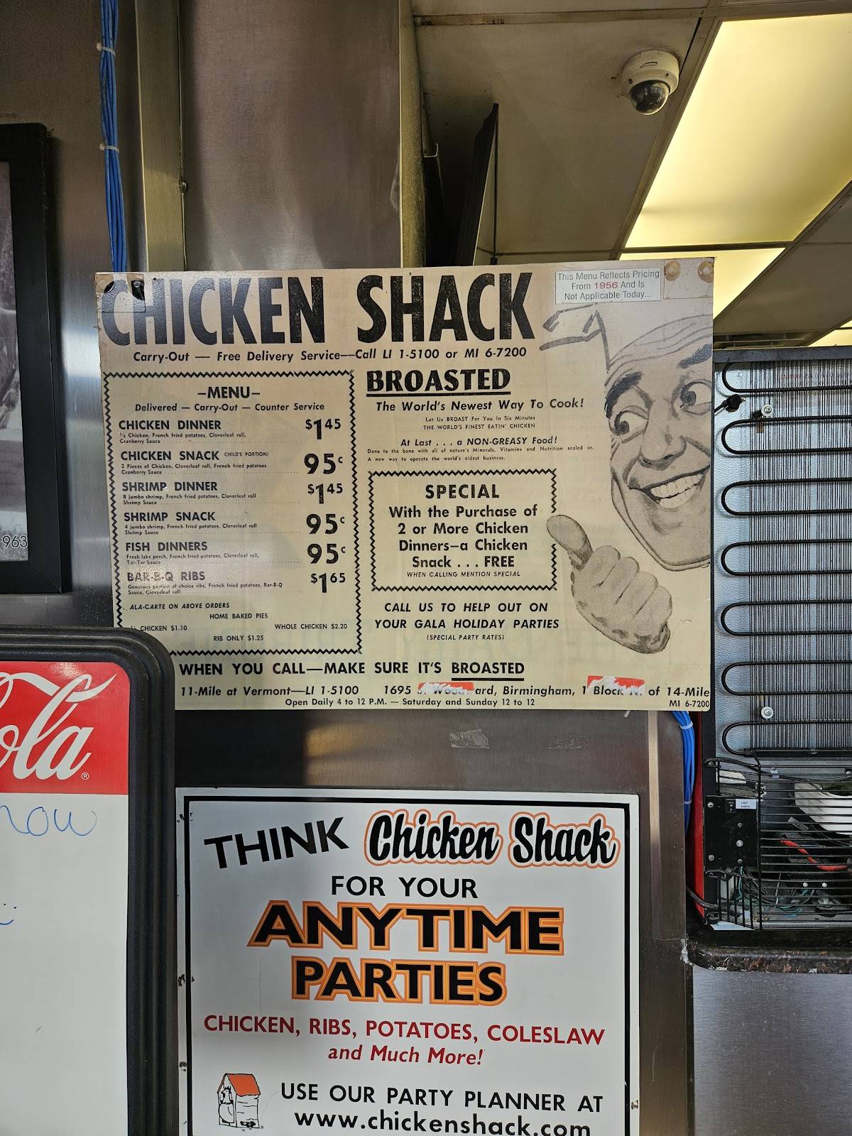 Chicken Shack Woodward меню