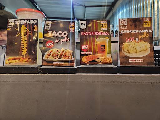 Chidos comida rapida меню