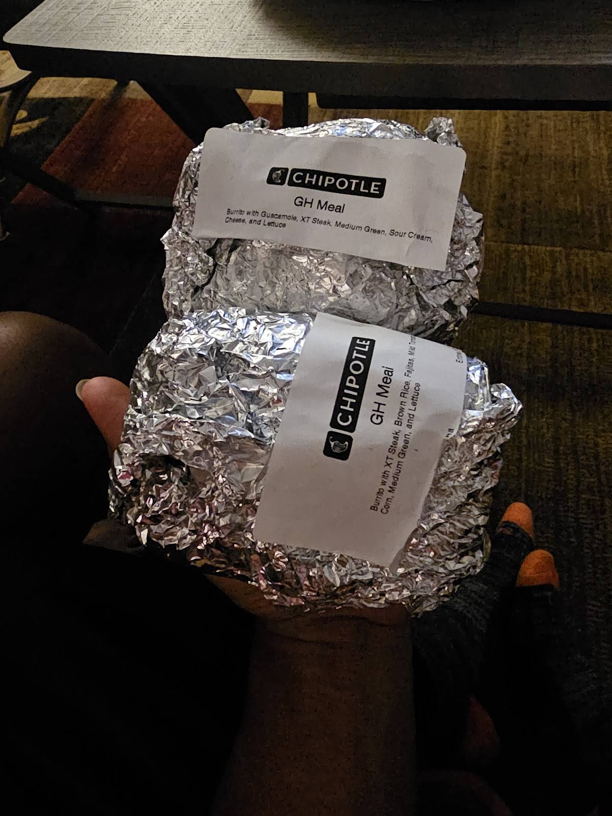 Chipotle Mexican Grill меню