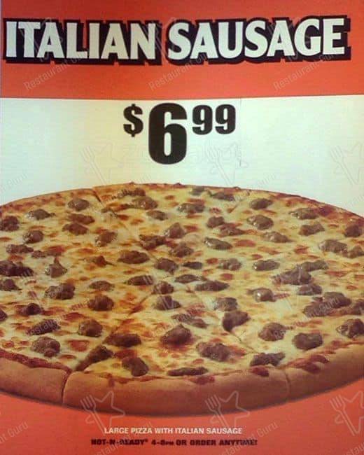 Little Caesars меню