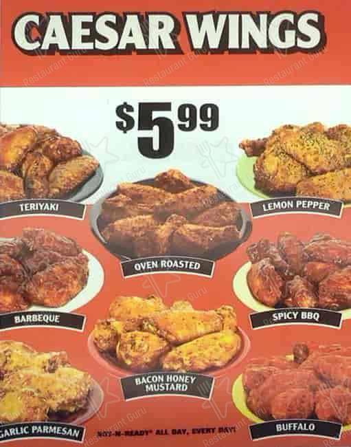 Little Caesars меню