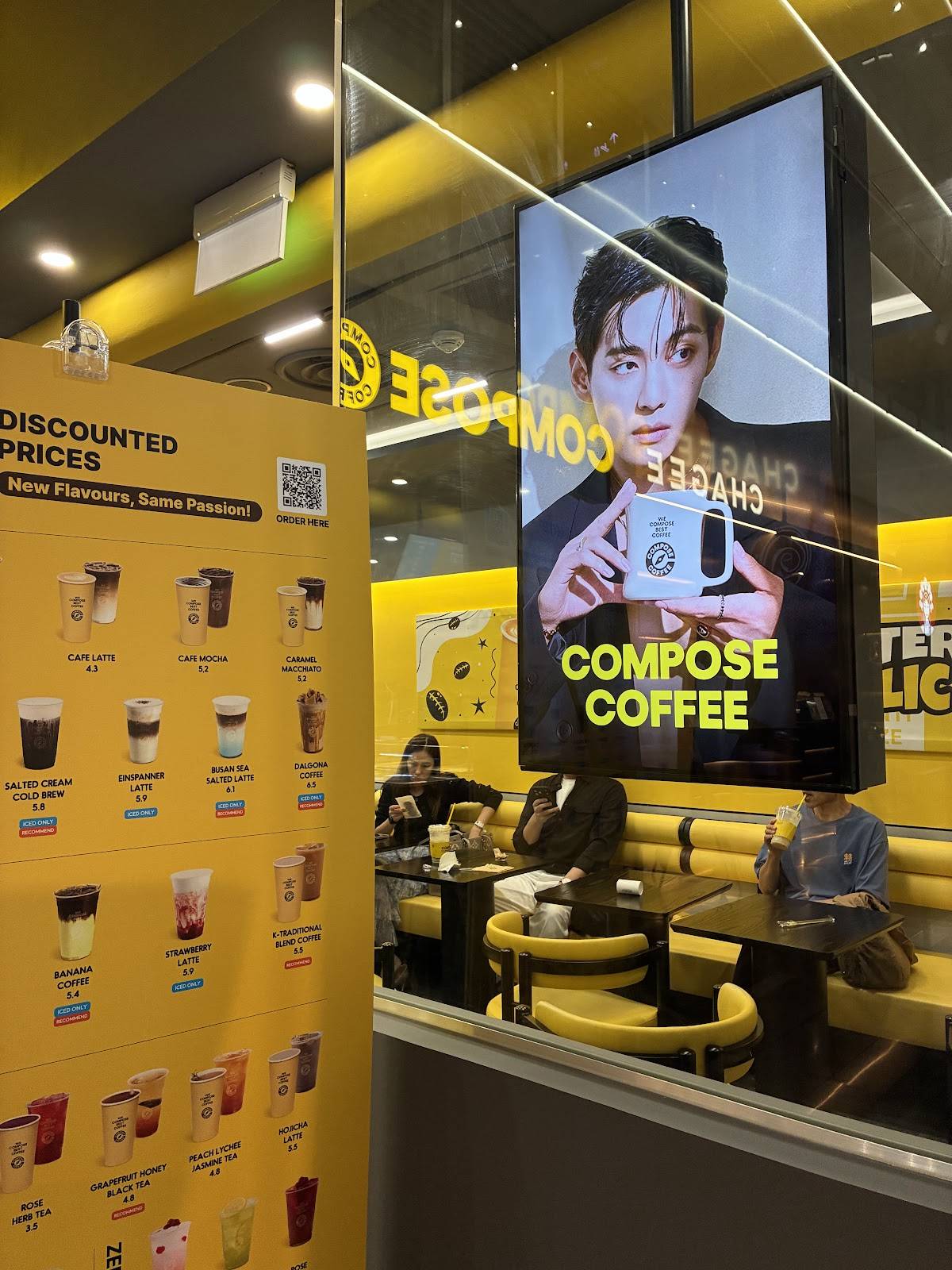 Compose Coffee One Raffles Place меню