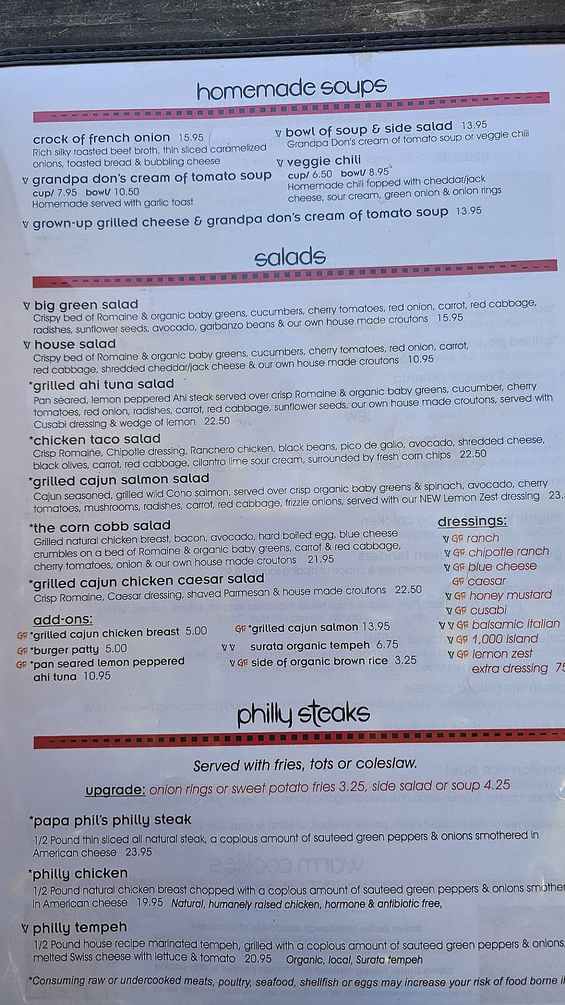 Cornucopia Bar & Burgers меню