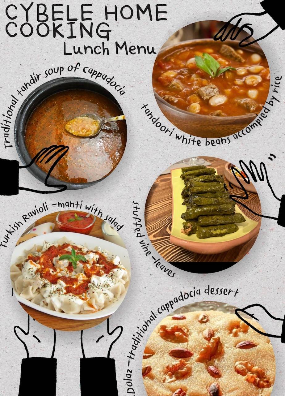 Cybele Home Cooking меню