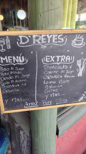 D' REYES Restaurante меню