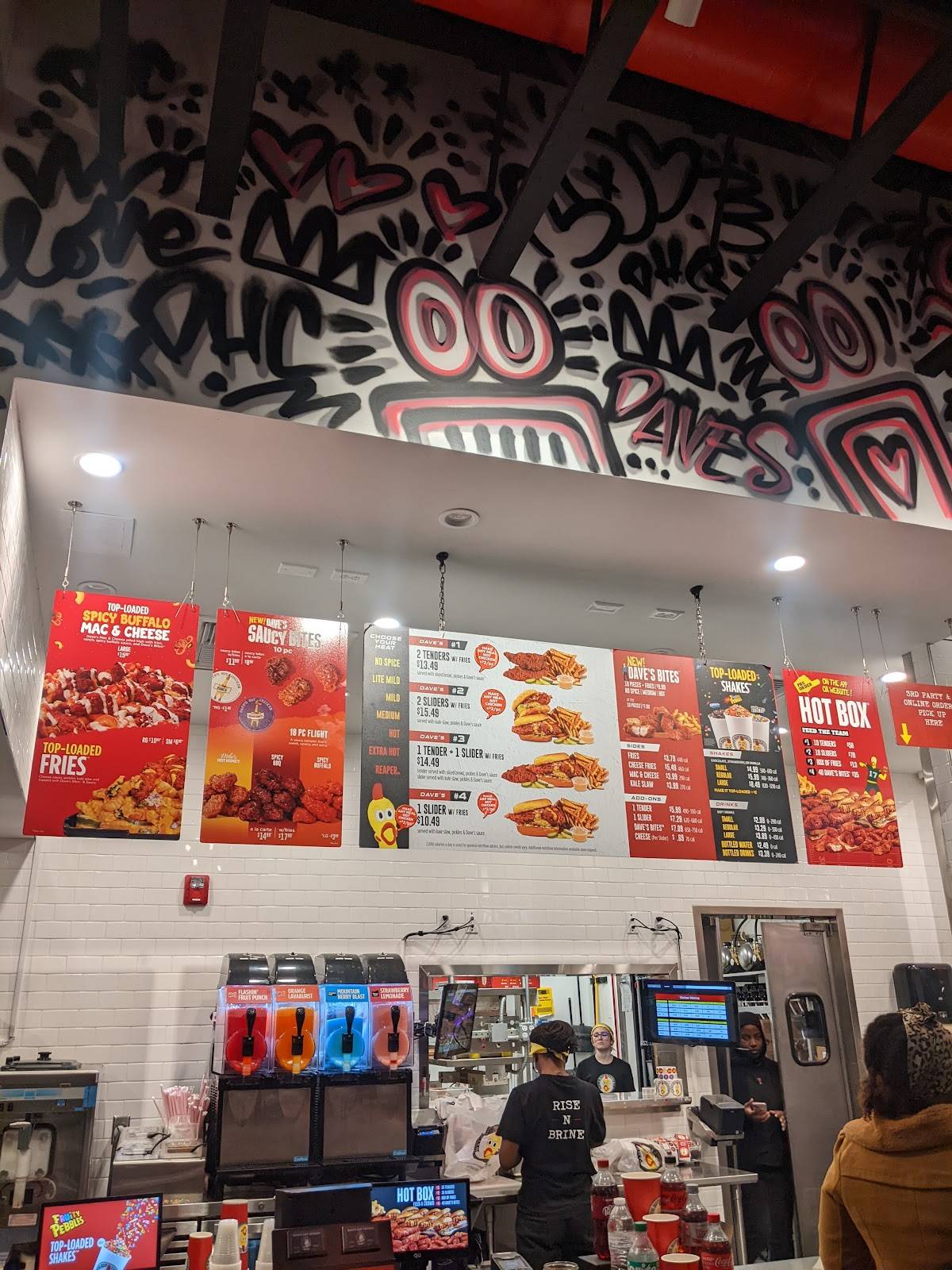 Dave's Hot Chicken меню